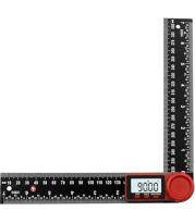 Digital Angle Finder Red – 0-225°/4×90° Digital Inclinometer, Hold Function, Audible Alarm | Magnetic Base, Compact Aluminum Body | UAE Joinery & Metalwork Accurate Slope Measurement Pro 